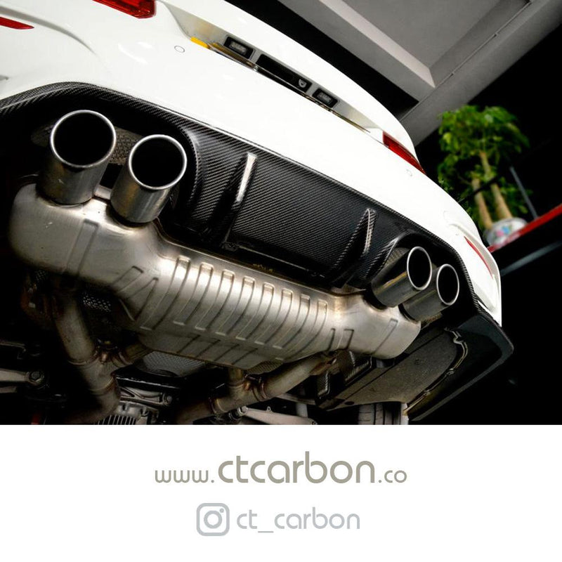 Load image into Gallery viewer, BMW M3/M4 (F80 F82 F83) CARBON FIBRE DIFFUSER - 3D STYLE - CT Carbon
