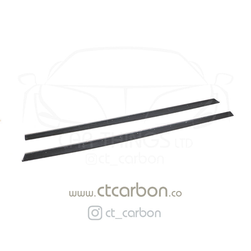 Load image into Gallery viewer, BMW M3/M4 (F80 F82 F83) FORGED CARBON FIBRE SIDE SKIRTS - MP STYLE - CT Carbon
