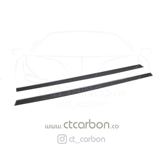 BMW M3/M4 (F80 F82 F83) FORGED CARBON FIBRE SIDE SKIRTS - MP STYLE - CT Carbon