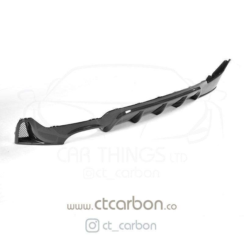 Load image into Gallery viewer, BMW F32 &amp; F33 4 SERIES CARBON FIBRE DIFFUSER - MP STYLE - TWIN EXHAUST - CT Carbon
