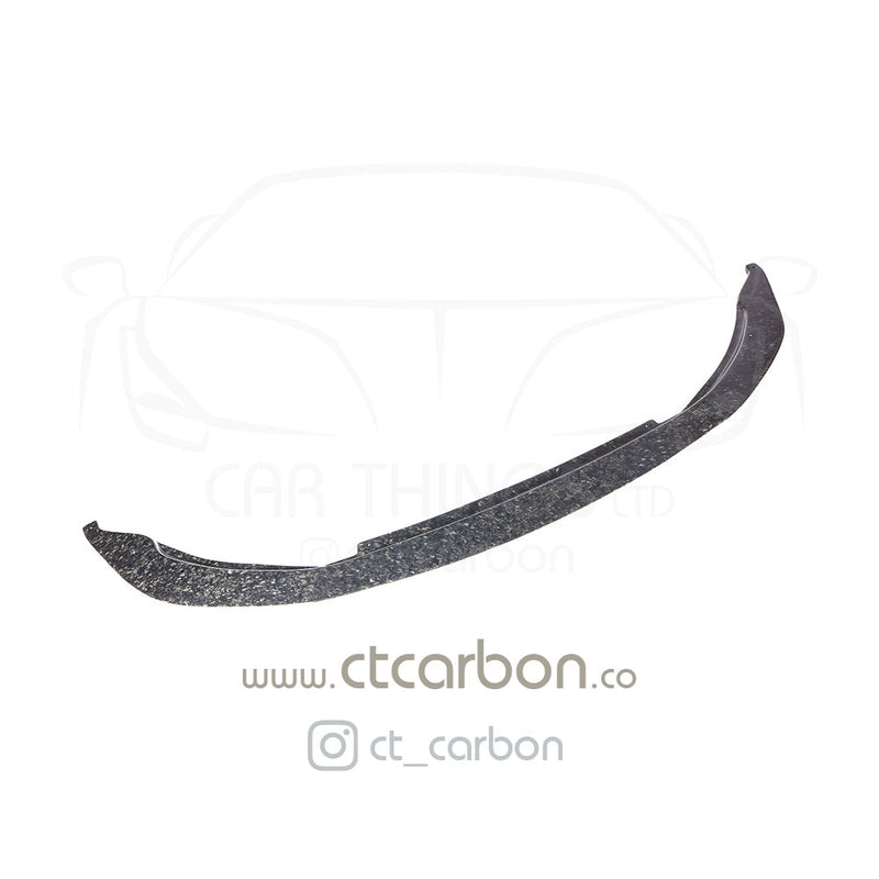 Load image into Gallery viewer, BMW M3/M4 (F80 F82 F83) FORGED CARBON FIBRE SPLITTER - V STYLE - CT Carbon
