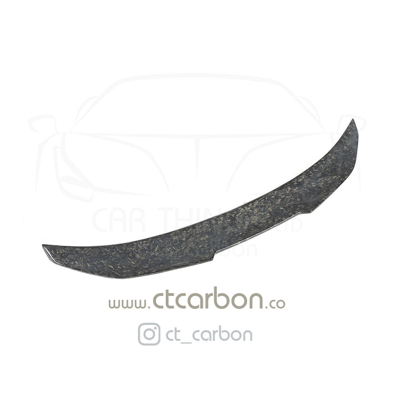 Load image into Gallery viewer, BMW M2 &amp; F22 2 SERIES FORGED CARBON FIBRE SPOILER - PS DUCKTAIL STYLE - CT Carbon
