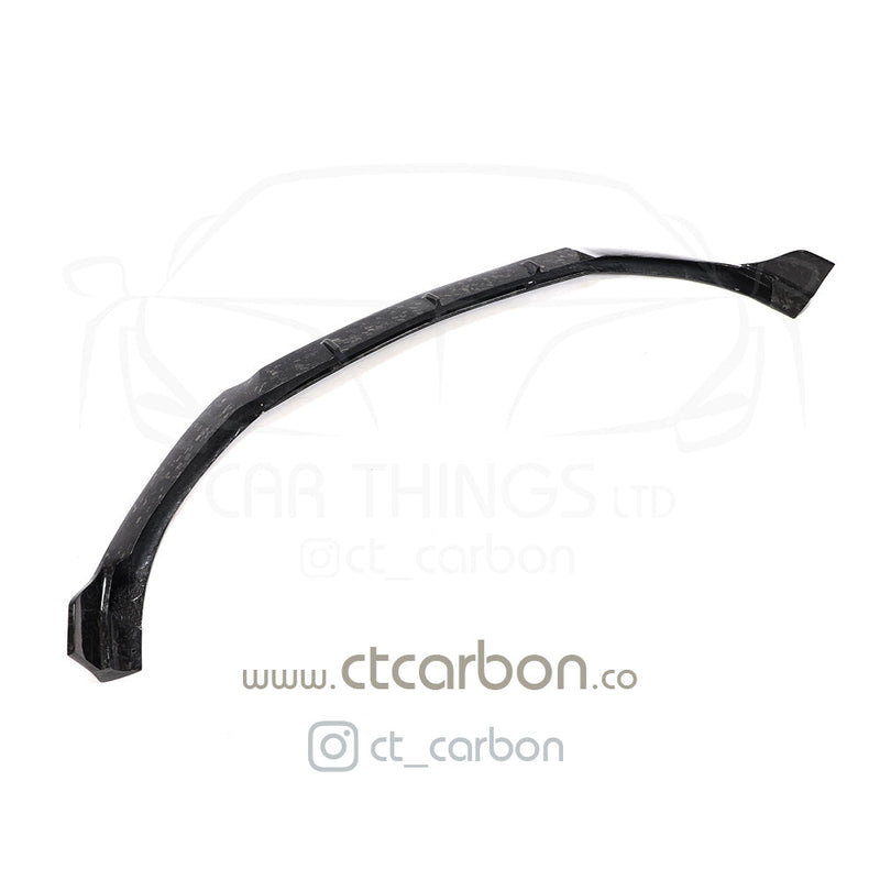 Load image into Gallery viewer, MERCEDES C63 W205 COUPE FORGED CARBON FIBRE SPLITTER - B-STYLE - CT Carbon
