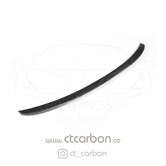 BMW M5 F90 & G30 5 SERIES CARBON FIBRE SPOILER - M4 STYLE - CT Carbon