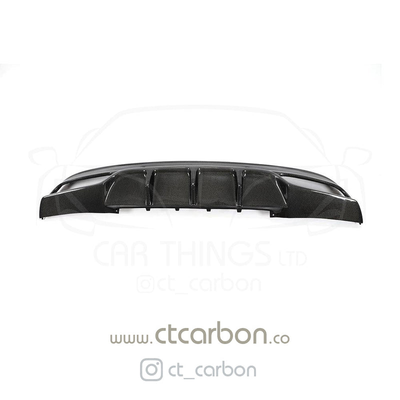 Load image into Gallery viewer, MERCEDES W205 C63 &amp; C63S SALOON CARBON DIFFUSER - PS STYLE - CT Carbon
