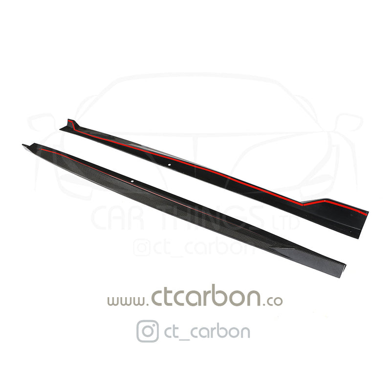 Load image into Gallery viewer, BMW X5 G05 CARBON FIBRE SIDE SKIRTS - CT DESIGN - CT Carbon
