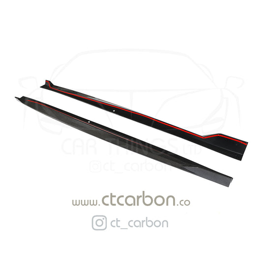 BMW X5 G05 CARBON FIBRE SIDE SKIRTS - CT DESIGN - CT Carbon