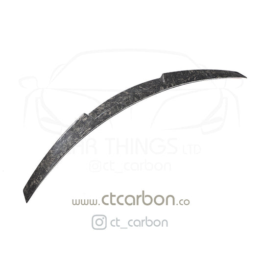 BMW M4 F82 FORGED CARBON FIBRE SPOILER - V STYLE - CT Carbon