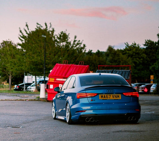 AUDI A3 S3 RS3 8V SALOON CARBON FIBRE SPOILER - V STYLE