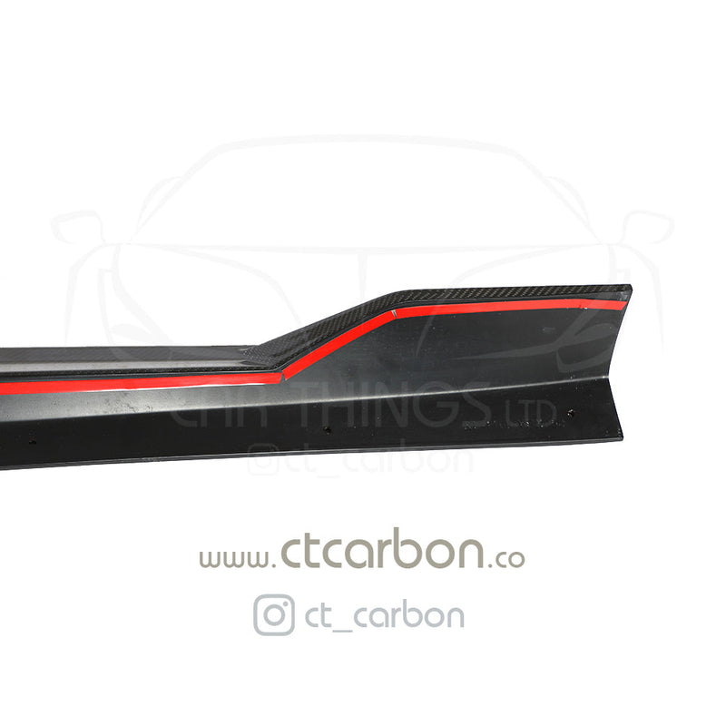 Load image into Gallery viewer, BMW X5 G05 CARBON FIBRE SIDE SKIRTS - CT DESIGN - CT Carbon
