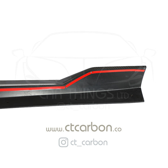 BMW X5 G05 CARBON FIBRE SIDE SKIRTS - CT DESIGN - CT Carbon