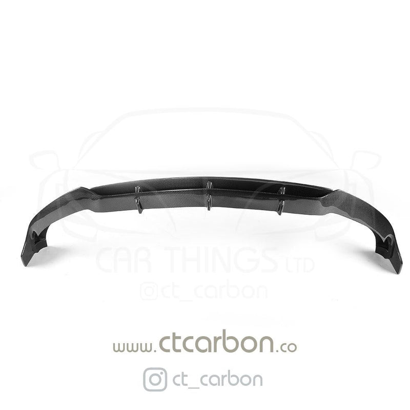 Load image into Gallery viewer, MERCEDES C63 W205 SALOON/ESTATE CARBON FIBRE SPLITTER - B-STYLE - CT Carbon
