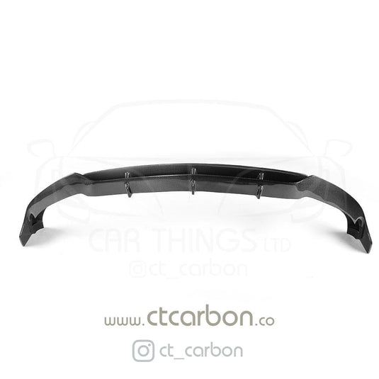 MERCEDES C63 W205 SALOON/ESTATE CARBON FIBRE SPLITTER - B-STYLE - CT Carbon