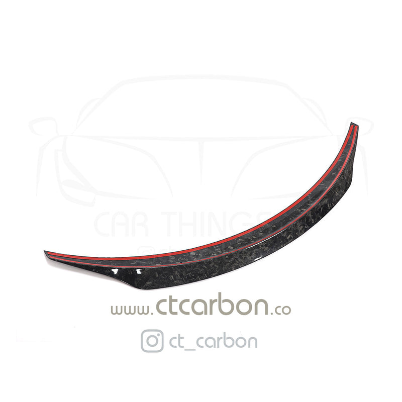 Load image into Gallery viewer, MERCEDES C63/C63S W205 COUPE FORGED CARBON SPOILER - DUCKTAIL PS STYLE - CT Carbon
