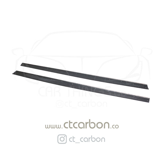 BMW M3/M4 (F80 F82 F83) FORGED CARBON FIBRE SIDE SKIRTS - MP STYLE - CT Carbon