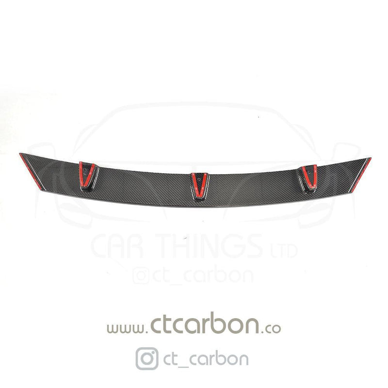 Load image into Gallery viewer, BMW M2 F87 N55(OG) CARBON FIBRE SPLITTER - V-STYLE - CT Carbon
