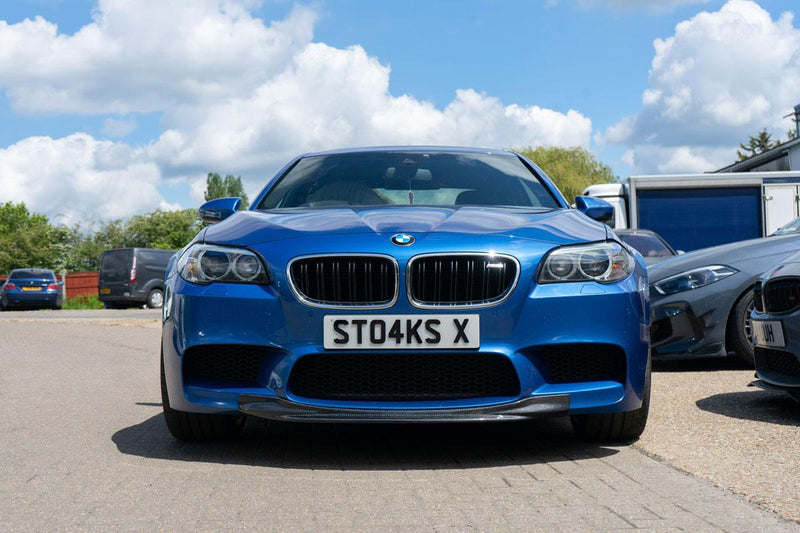 Load image into Gallery viewer, BMW F10 M5 CARBON FIBRE SPLITTER - RK STYLE
