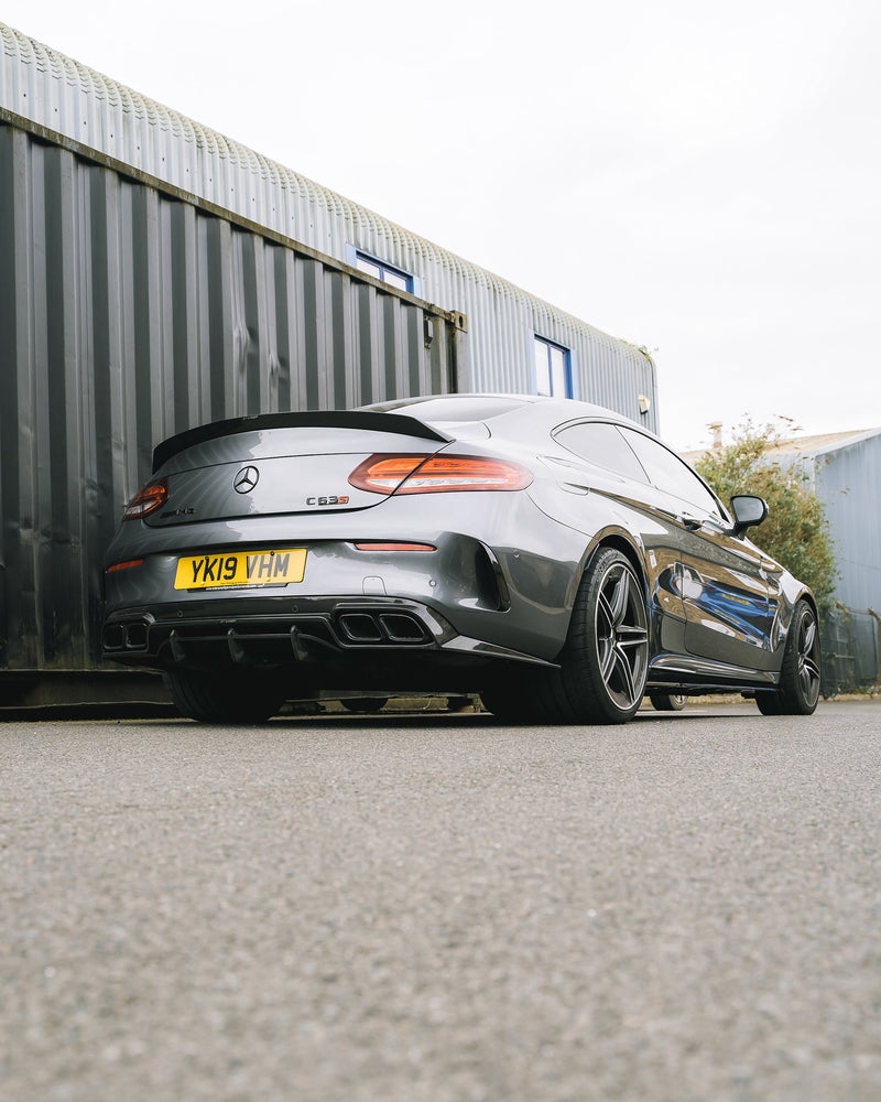 Load image into Gallery viewer, MERCEDES C63/C CLASS W205 CONVERTIBLE CARBON SPOILER - MO STYLE
