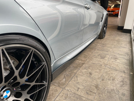 BMW M3/M4 (F80 F82 F83) CARBON FIBRE SIDE SKIRTS - 3D STYLE