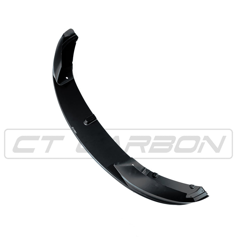 Load image into Gallery viewer, BMW 4 SERIES (F32 F33 F36) MATTE BLACK SPLITTER - MP STYLE
