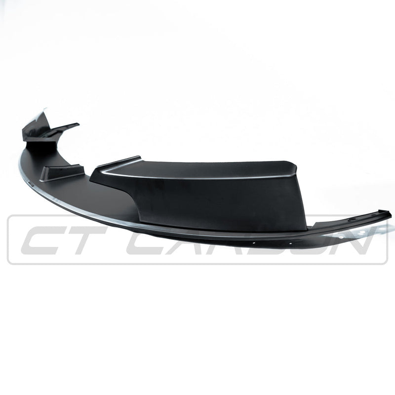 Load image into Gallery viewer, BMW 3 SERIES F30 MATTE BLACK SPLITTER - MP STYLE
