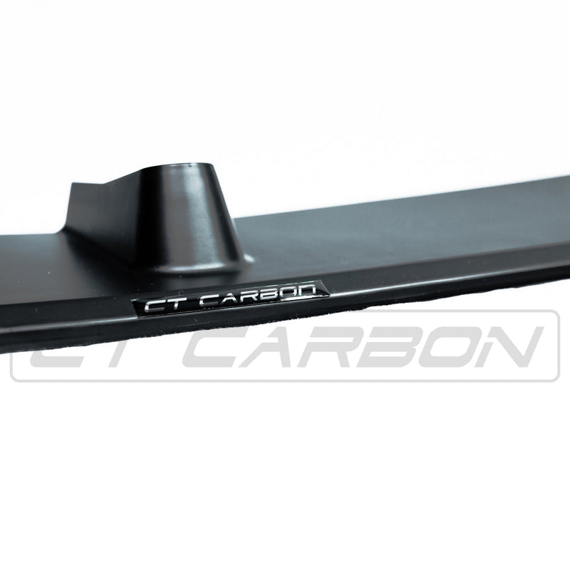 Load image into Gallery viewer, BMW 3 SERIES F30 MATTE BLACK SPLITTER - MP STYLE
