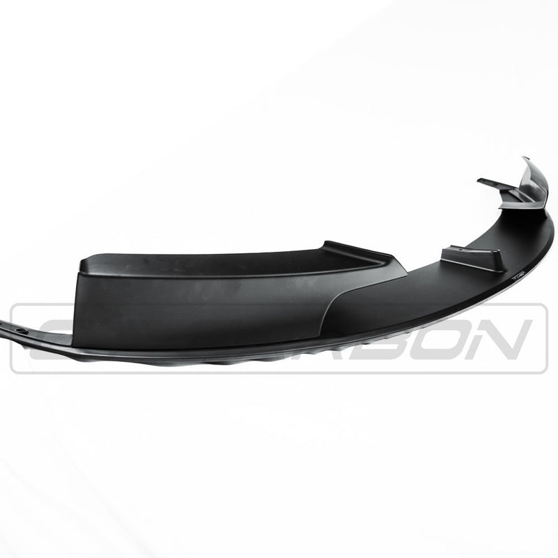 Load image into Gallery viewer, BMW 3 SERIES F30 MATTE BLACK SPLITTER - MP STYLE
