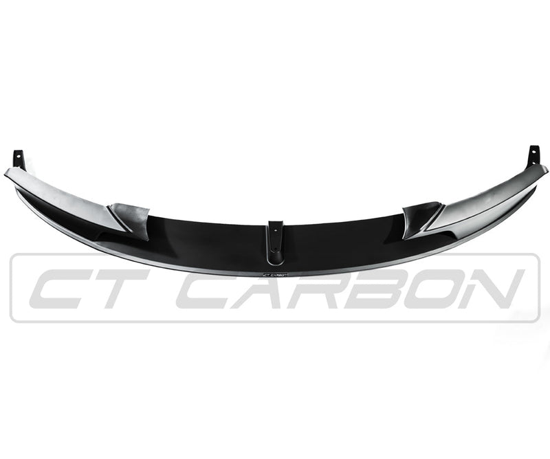 Load image into Gallery viewer, BMW 3 SERIES F30 MATTE BLACK SPLITTER - MP STYLE
