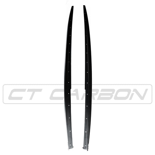 BMW 3 SERIES F30 MATTE BLACK SIDE SKIRTS - MP STYLE