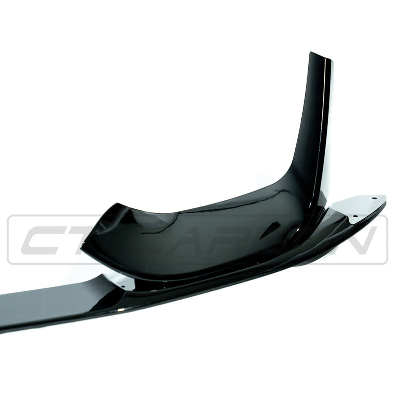 Load image into Gallery viewer, BMW M3/M4 (F80 F82 F83) GLOSS BLACK SPLITTER - MP STYLE
