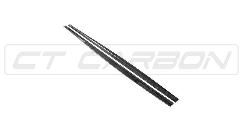 Load image into Gallery viewer, BMW F90 M5 &amp; G30 5 SERIES CARBON FIBRE SIDE SKIRTS - MP STYLE
