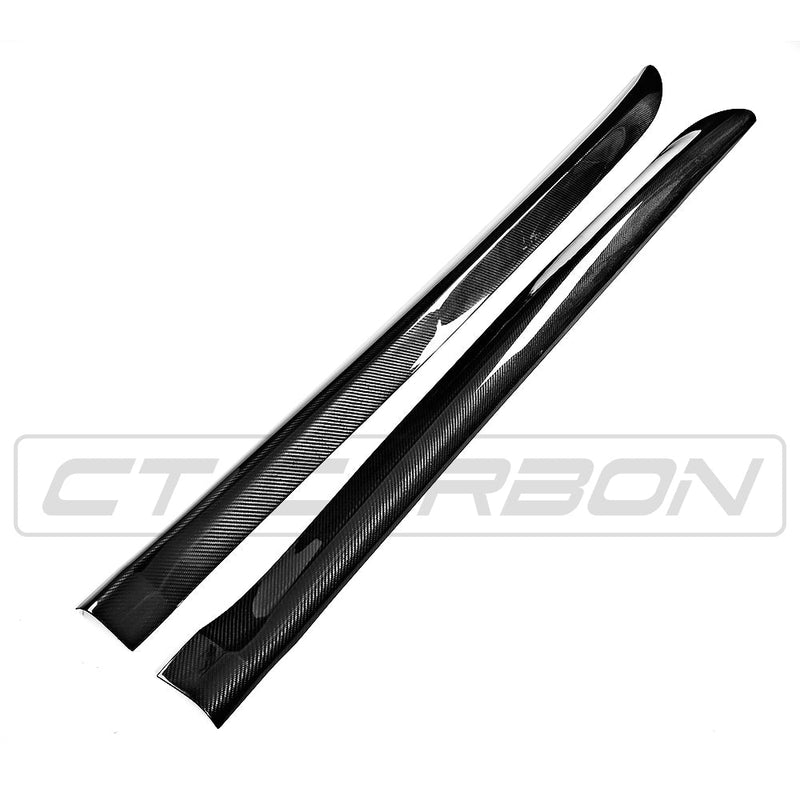 Load image into Gallery viewer, BMW F15/F85 X5/X5M CARBON FIBRE SIDE SKIRTS - MP STYLE
