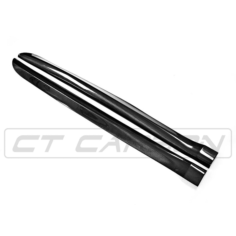 Load image into Gallery viewer, BMW F15/F85 X5/X5M CARBON FIBRE SIDE SKIRTS - MP STYLE
