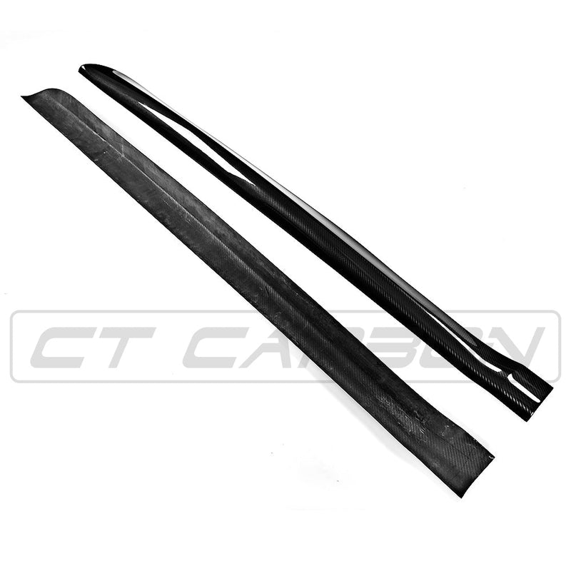 Load image into Gallery viewer, BMW F15/F85 X5/X5M CARBON FIBRE SIDE SKIRTS - MP STYLE
