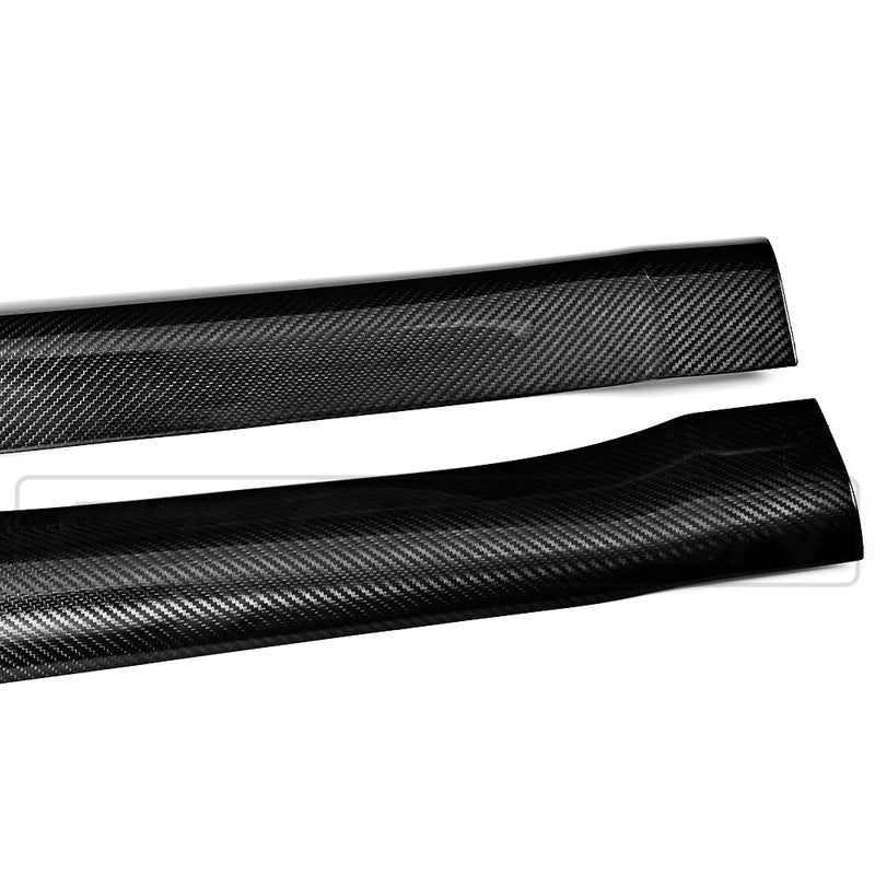 Load image into Gallery viewer, BMW F15/F85 X5/X5M CARBON FIBRE SIDE SKIRTS - MP STYLE
