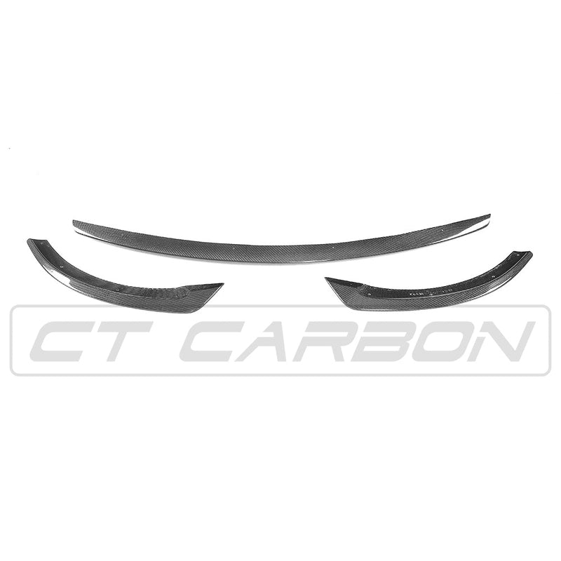 Load image into Gallery viewer, MERCEDES W213 &amp; C238 2017-2020 E-CLASS CARBON FIBRE SPLITTER
