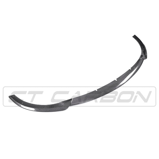 MERCEDES W213 & C238 2017-2020 E-CLASS CARBON FIBRE SPLITTER