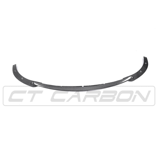 MERCEDES W213 & C238 2017-2020 E-CLASS CARBON FIBRE SPLITTER