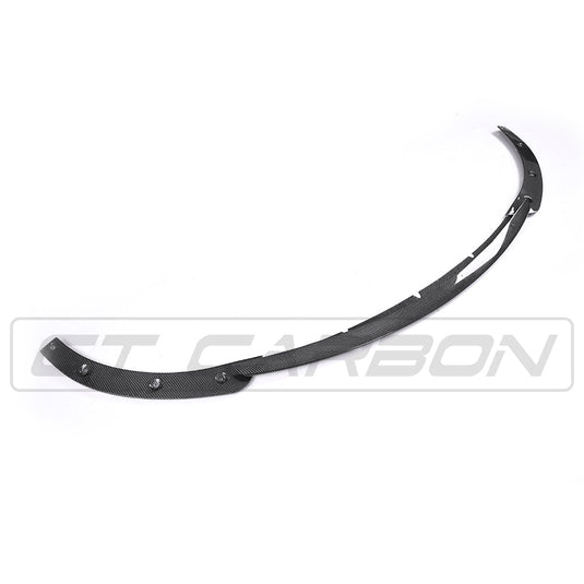 MERCEDES W213 & C238 2017-2020 E-CLASS CARBON FIBRE SPLITTER