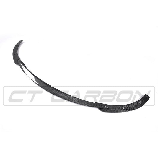 MERCEDES W213 & C238 2017-2020 E-CLASS CARBON FIBRE SPLITTER