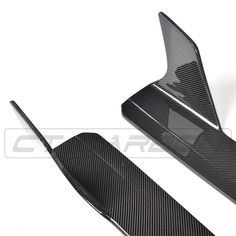 Load image into Gallery viewer, AUDI R8 GEN1 CARBON FIBRE SIDE SKIRTS
