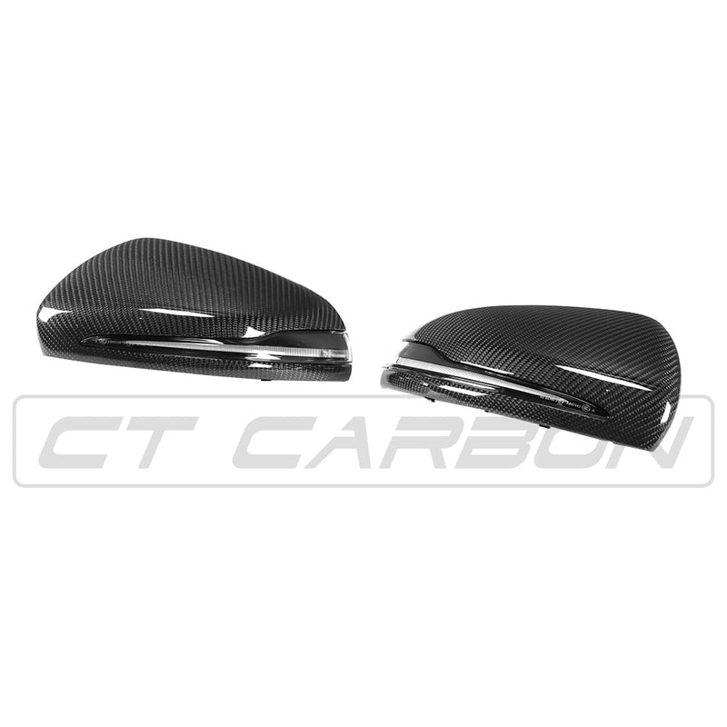 Load image into Gallery viewer, MERCEDES W205/W213 CARBON FIBRE MIRRORS (LHD ONLY)
