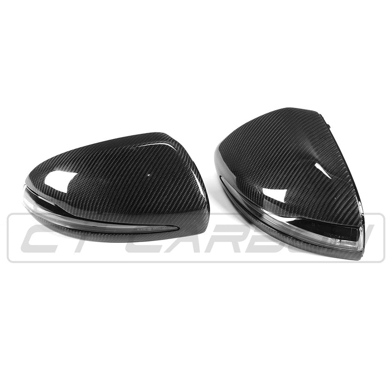 Load image into Gallery viewer, MERCEDES W205/W213 CARBON FIBRE MIRRORS (LHD ONLY)
