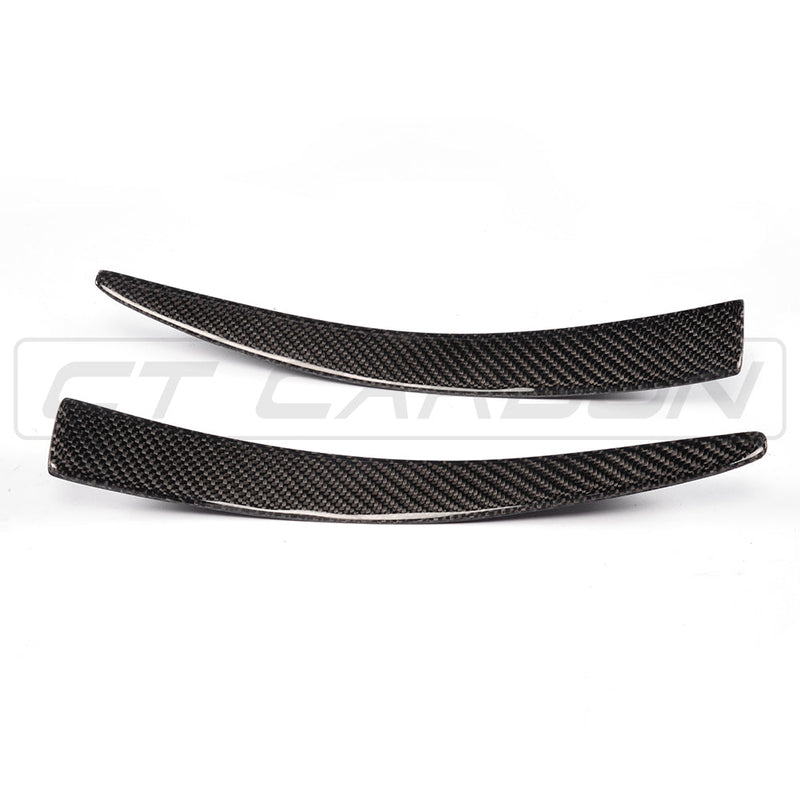 Load image into Gallery viewer, BMW M3/M4 (F80 F82 F83) CARBON FIBRE CANARD FINS
