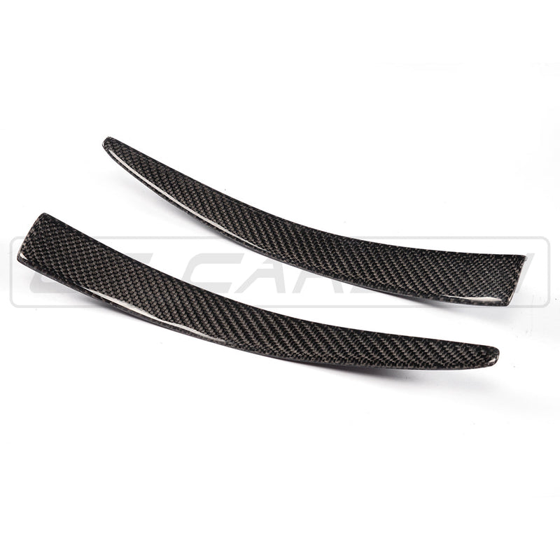 Load image into Gallery viewer, BMW M3/M4 (F80 F82 F83) CARBON FIBRE CANARD FINS
