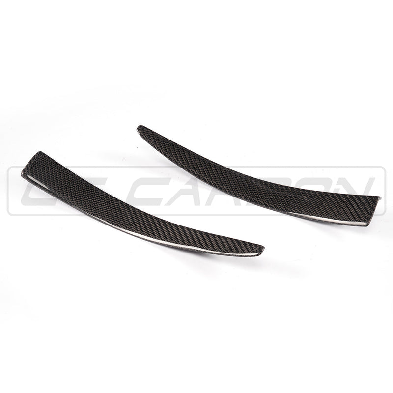 Load image into Gallery viewer, BMW M3/M4 (F80 F82 F83) CARBON FIBRE CANARD FINS
