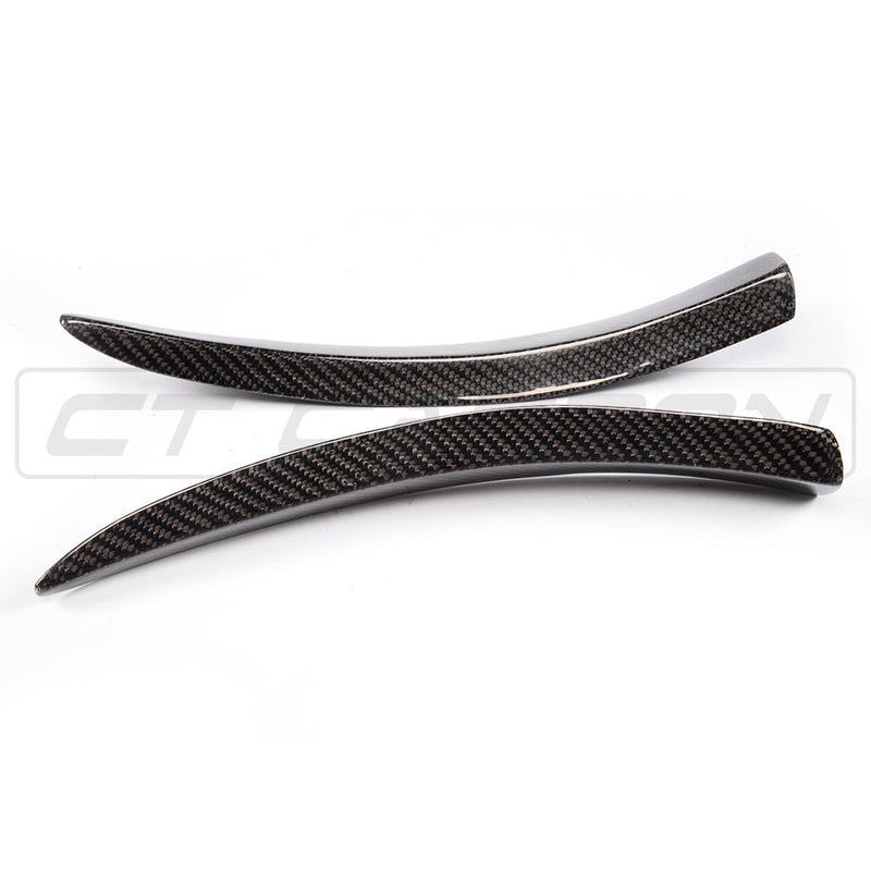 Load image into Gallery viewer, BMW M3/M4 (F80 F82 F83) CARBON FIBRE CANARD FINS
