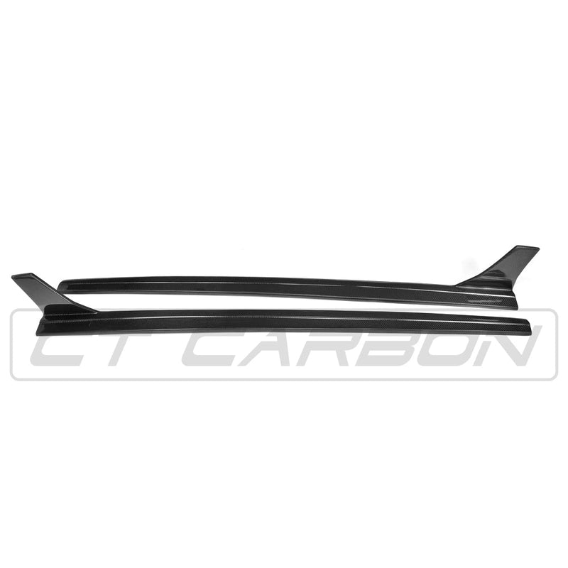 Load image into Gallery viewer, AUDI A3/S3/RS3 8V SALOON CARBON FIBRE SIDE SKIRTS - V2
