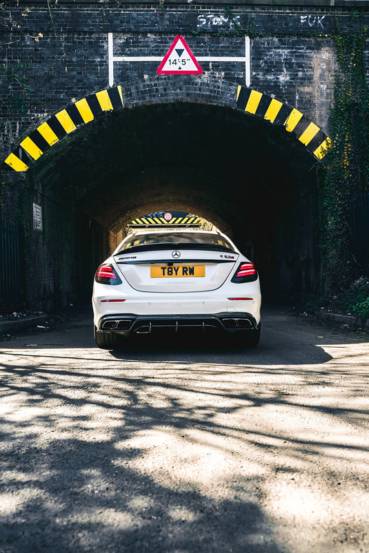 MERCEDES E63 W213 CARBON FIBRE DIFFUSER - CT DESIGN