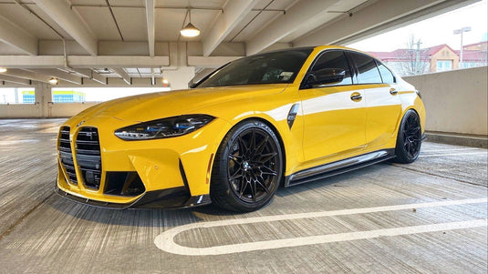 BMW M3 G80 CARBON FIBRE SIDE SKIRT REPLACEMENT - CT DESIGN